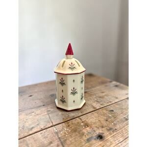 Vintage Merle Norman "The Finishing Touch" ceramic fragrance canister